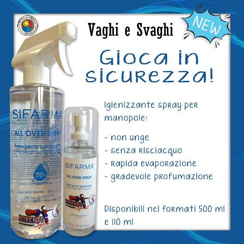 SPRAY IGIENIZZANTE ROBERTO SPORT DA 110 ML.
