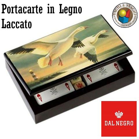 PORTACARTE OCA DAL NEGRO IN LEGNO LACCATO