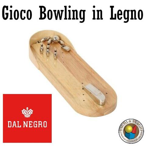 BOWLING DAL NEGRO IN LEGNO