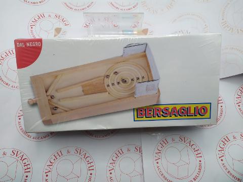 BERSAGLIO DAL NEGRO IN LEGNO