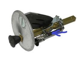PERNO CON AGGANCIO MOLLA ROBERTO SPORT PER GETTONIERA MOD. ITALY
