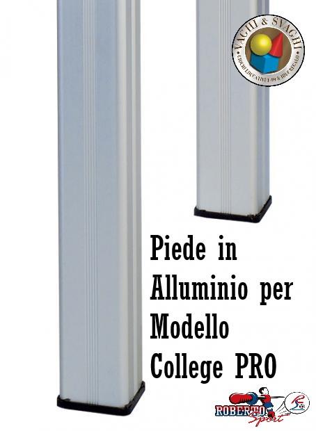 GAMBA IN ALLUMINIO ROBERTO SPORT PER MODELLO COLLEGE PRO