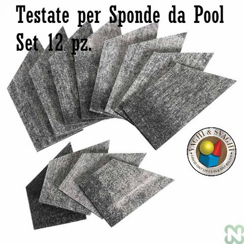 GOMME PER TESTATE NORDITALIA SPONDE POOL SET 12 PZ