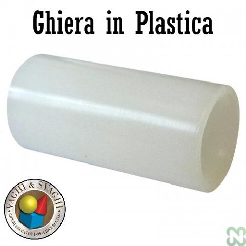 GHIERA PER CUOIO  A VITE PLASTICA 8MA 12 MM SET 10 PZ..