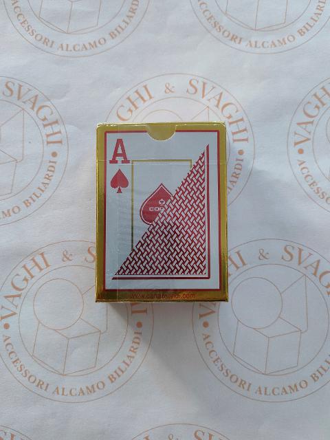 CARTE POKER COPAG TEXAS HOLD'EM RETRO ROSSO