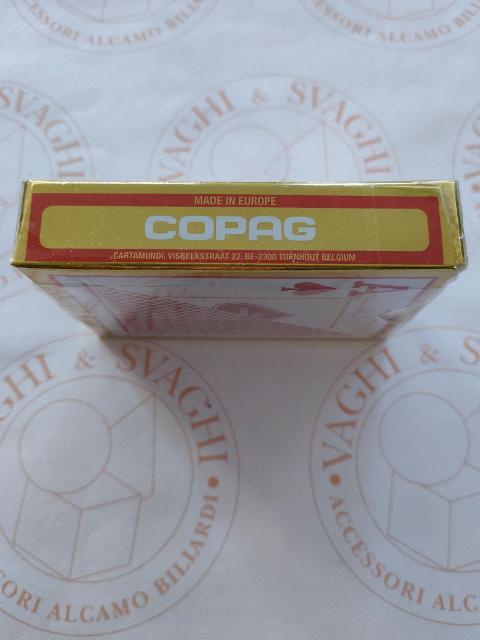 CARTE POKER COPAG TEXAS HOLD'EM RETRO ROSSO