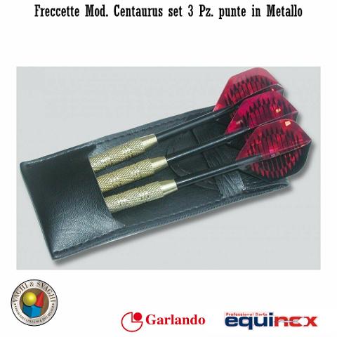 FRECCETTE CON PUNTA IN METALLO EQUINOX SET 3 PZ.