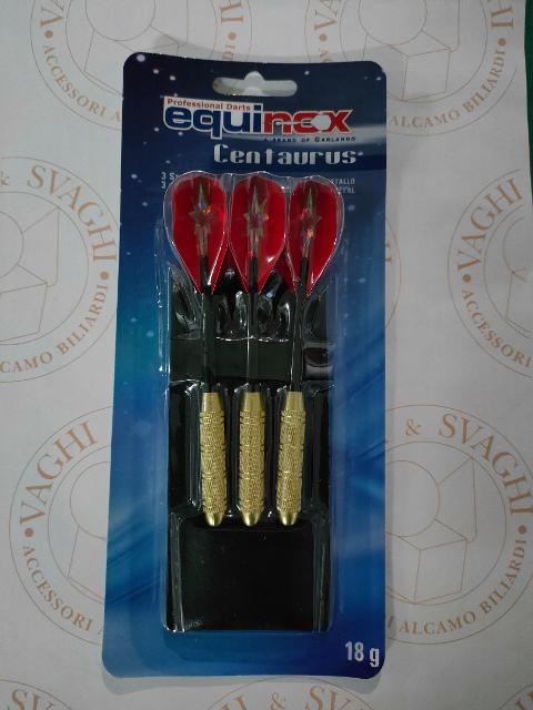 FRECCETTE CON PUNTA IN METALLO EQUINOX SET 3 PZ.