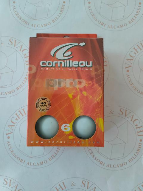 PALLINE CORNILLEAU MODELLO PRO SET 6 PZ. BIANCHI