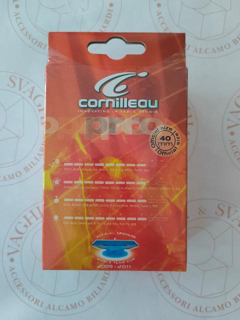 PALLINE CORNILLEAU MODELLO PRO SET 6 PZ. BIANCHI