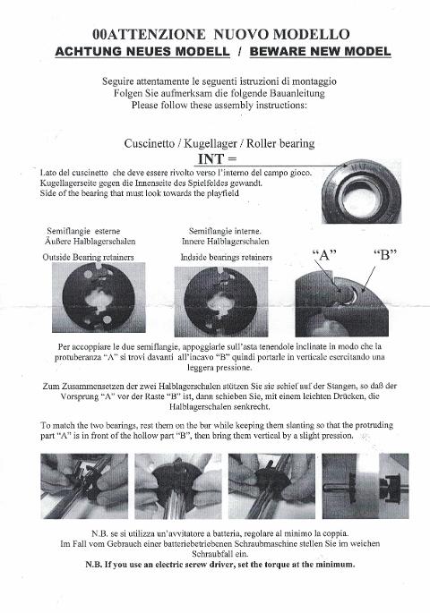 BOCCOLA A SFERA COMPLETA NERA GARLANDO PER SPONDA SPESSORE MM 30