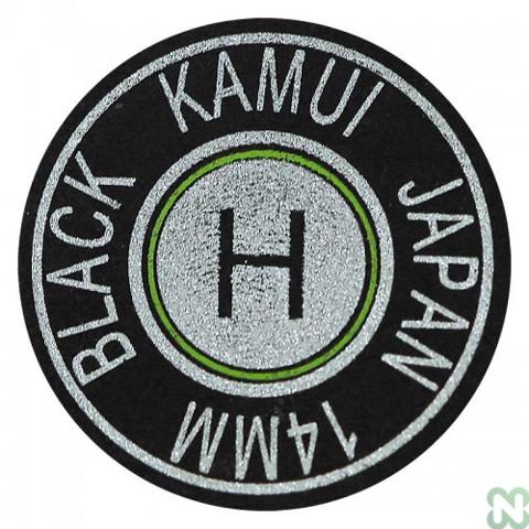 CUOIO KAMUI BLACK DIAMETRO 14 MM. HARD