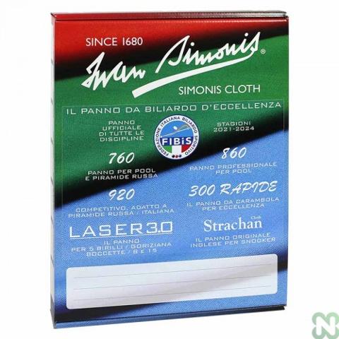 PANNO DA BILIARDO IWAN SIMONIS LASER 3.0