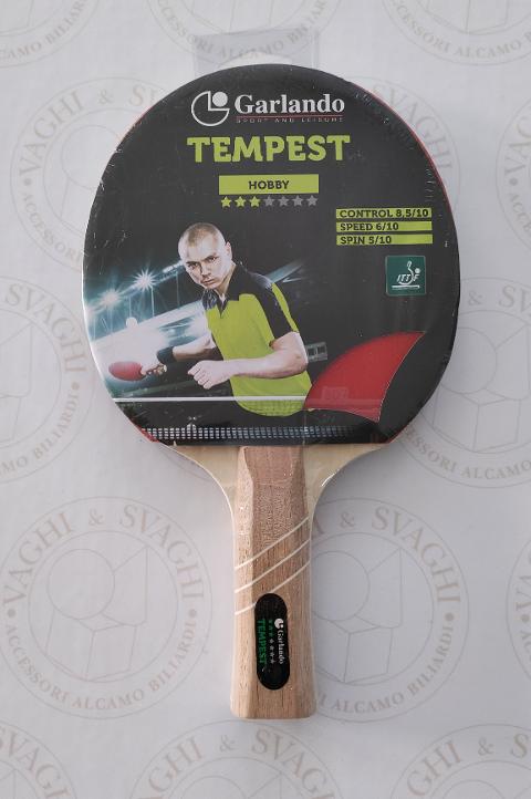 RACCHETTA DA PING PONG GARLANDO TEMPEST 3 STELLE