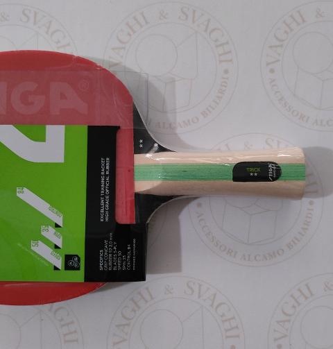 RACCHETTA DA PING PONG STIGA MODELLO TRICK 2 STELLE