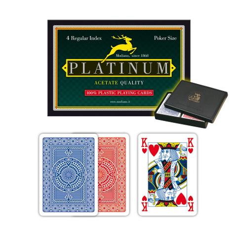 CARTE RAMINO MODIANO MODELLO ACETATO 4 REGULAR