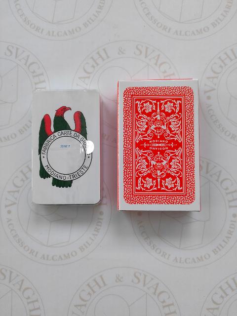 CARTE SICILIANE MODIANO ARANCIONE FAMILY
