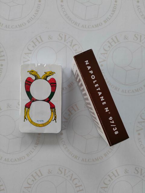 CARTE NAPOLETANE MODIANO 150° ANNIVERSARIO MARRONE