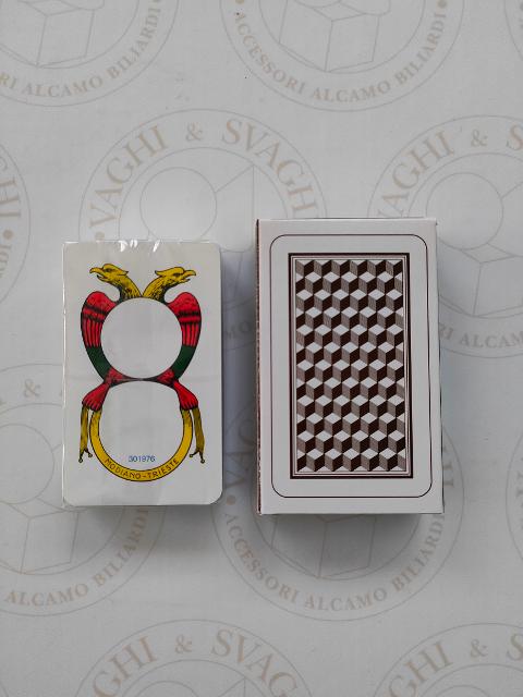 CARTE NAPOLETANE MODIANO 150° ANNIVERSARIO MARRONE