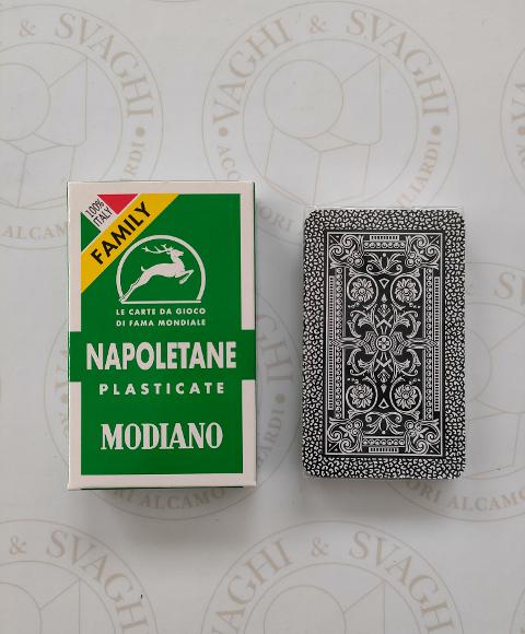 CARTE DA GIOCO MODIANO NAPOLETANE FAMILY VERDE