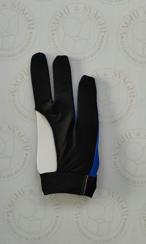 GUANTO DA BILIARDO MANO DX LIFE NORMALE BLU (Mancino)