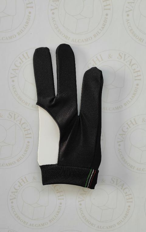 GUANTO DA BILIARDO NORMALE LIFE MANO DX (MANCINO) MISURA MEDIO NERO
