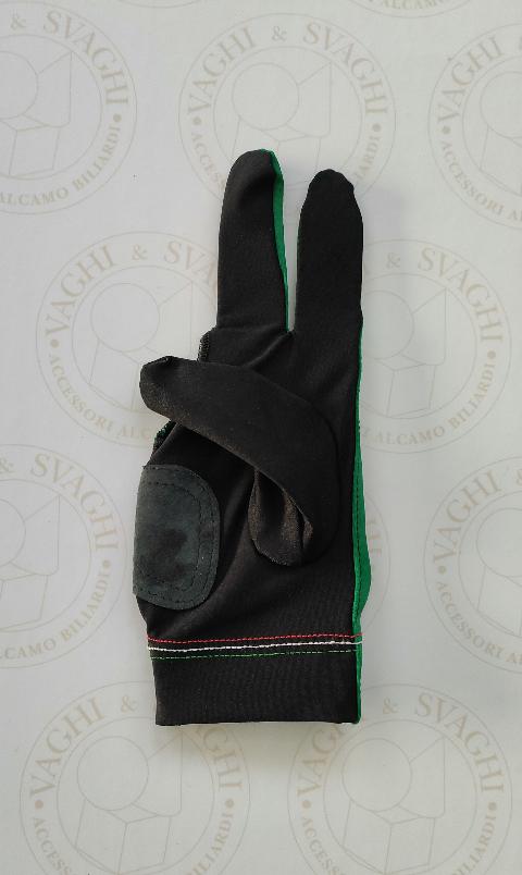 GUANTO DA BILIARDO MANO DX LIFE TOP COLORE VERDE (Mancino)