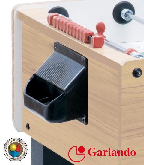 CALCIO BALILLA GARLANDO F200 ACERO ASTE RIENTRANTI C.G. IN NOBILITATO