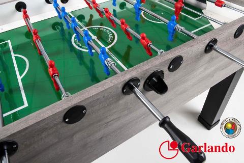 CALCIO BALILLA GARLANDO G-500 ROVERE ASTE RIENTRANTI