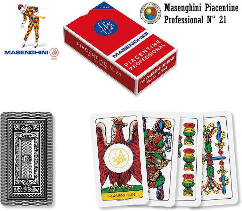 CARTE PIACENTINE MASENGHINI N° 21 PRO