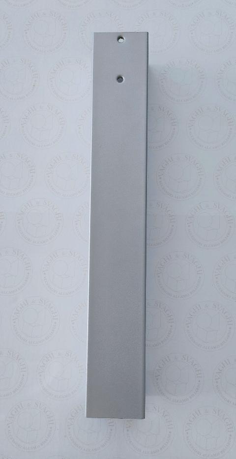 GAMBA IN METALLO GRIGIO GARLANDO 100 X 100 CON PIASTRA
