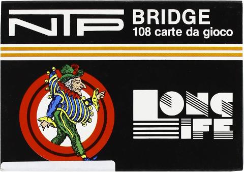CARTE BRIDGE NTP MODELLO IRIS 108 PVC