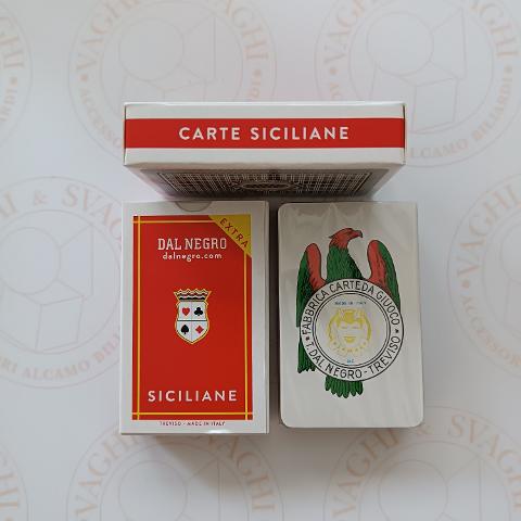 CARTE SICILIANE DAL NEGRO N° 20 EXTRA                                                                                                              N° 20 EXTRA