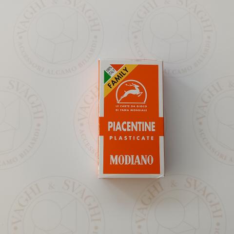 CARTE PIACENTINE MODIANO FAMILY ARANCIONE