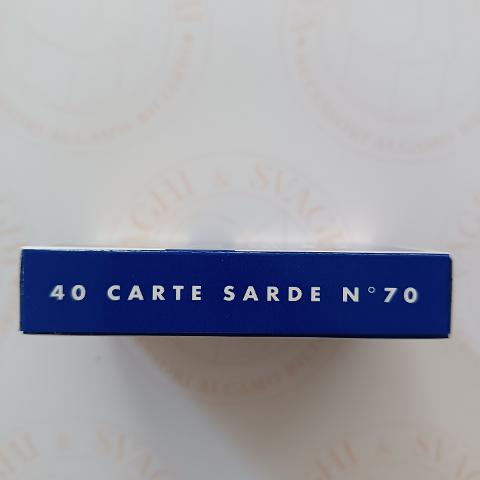 CARTE DA GIOCO MODIANO SARDE BLU 150° ANNIVERSARIO