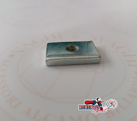 DADO PER GAMBA ROBERTO SPORT IN ALLUMINIO 80 X 80 MM