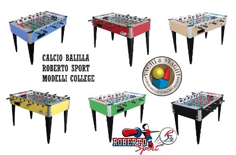 CALCIO BALILLA ROBERTO SPORT MODELLO COLLEGE