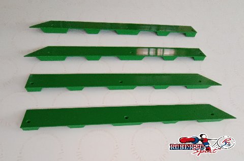 FERMAVETRO VERDE ROBERTO SPORT LISTE CENTRALI SET 4 PZ.