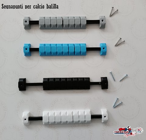 SEGNAPUNTI PER CALCIO BALILLA ROBERTO SPORT VARI COLORI