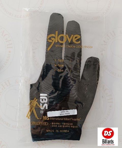GUANTO DA BILIARDO IBS BILLIARD GLOVE VARI COLORI