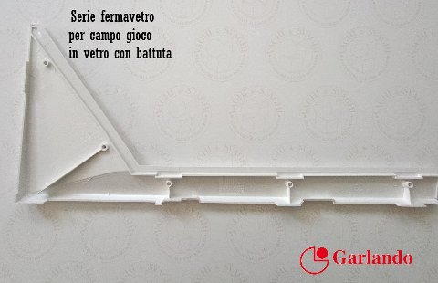 SERIE FERMAVETRO GARLANDO CM. 120 ANGOLO BASSO SET 4 PZ.