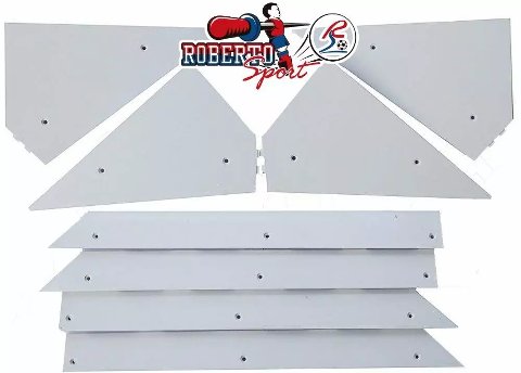 FERMAVETRO BIANCO ROBERTO SPORT MODELLO TRADITIONAL SET 8 PZ.