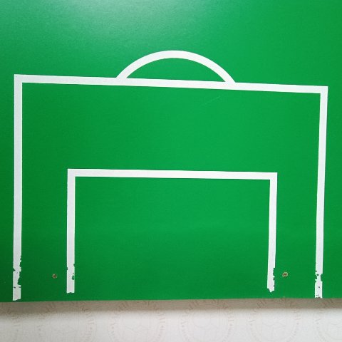 CAMPO GIOCO CON DIFETTO N.3 GARLANDO CON SCRITTA MIS.1225 X 722 X 14 MM.