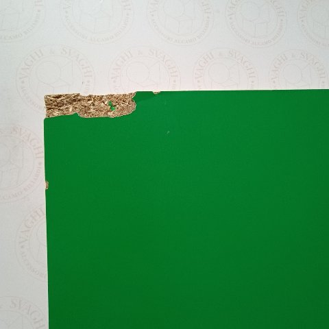 CAMPO GIOCO CON DIFETTO GARLANDO CON SCRITTA MIS.1225 X 722 X 14 MM.