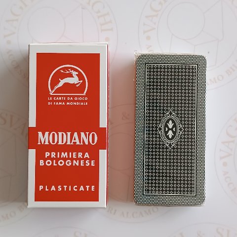 CARTE MODIANO PRIMIERA BOLOGNESE N.65 PLASTIFICATE