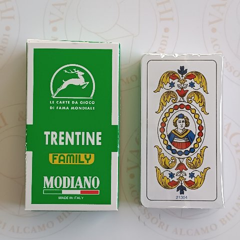 CARTE MODIANO TRENTINE VERDE FAMILY
