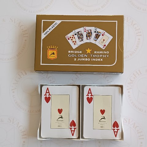 CARTE RAMINO MODIANO GOLDEN TROPHY 2 JUMBO INDEX