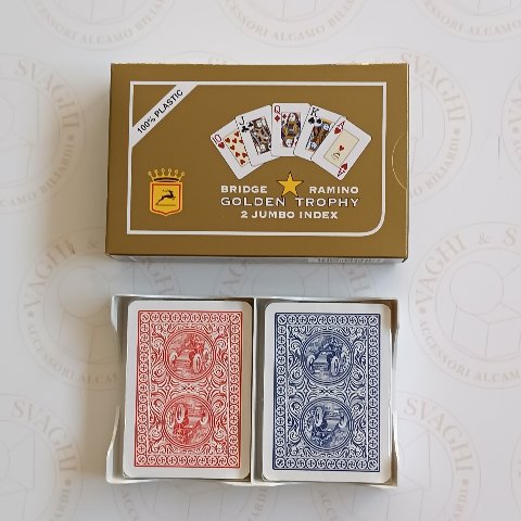 CARTE RAMINO MODIANO GOLDEN TROPHY 2 JUMBO INDEX