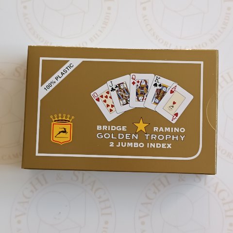 CARTE RAMINO MODIANO GOLDEN TROPHY 2 JUMBO INDEX