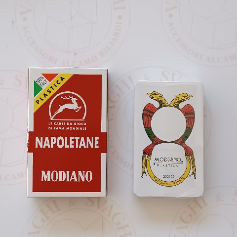 CARTE  DA GIOCO NAPOLETANE MODIANO 100% PLASTICA
